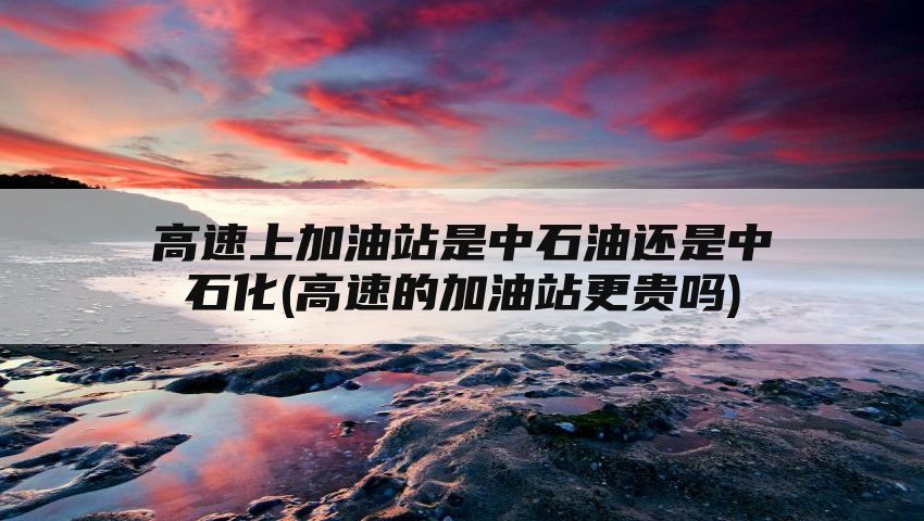 高速上加油站是中石油还是中石化(高速的加油站更贵吗)