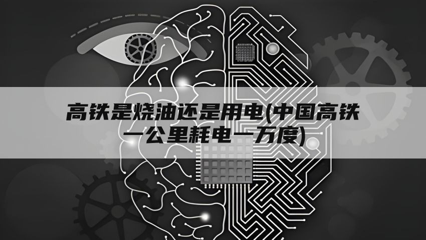 高铁是烧油还是用电(中国高铁一公里耗电一万度)