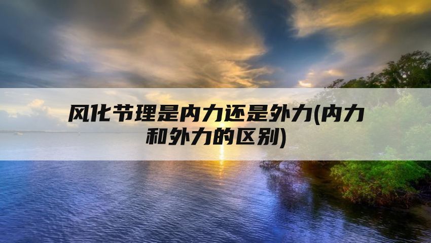 风化节理是内力还是外力(内力和外力的区别)