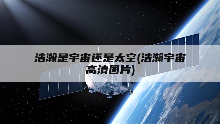 浩瀚是宇宙还是太空(浩瀚宇宙高清图片)